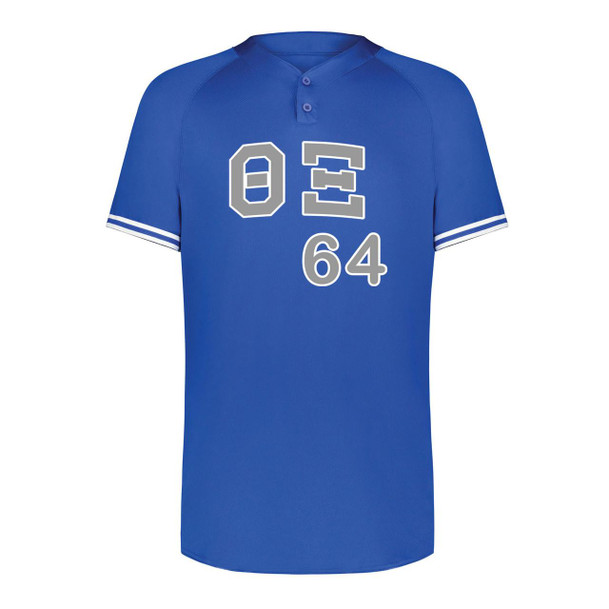  Theta Xi Cutter Henley Jersey 