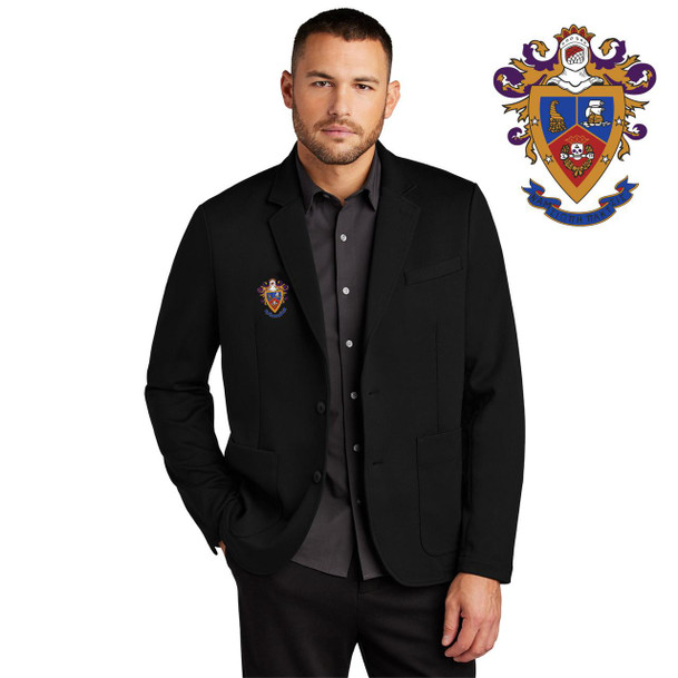  DISCOUNT-Delta Sigma Pi Crest - Shield Blazer 