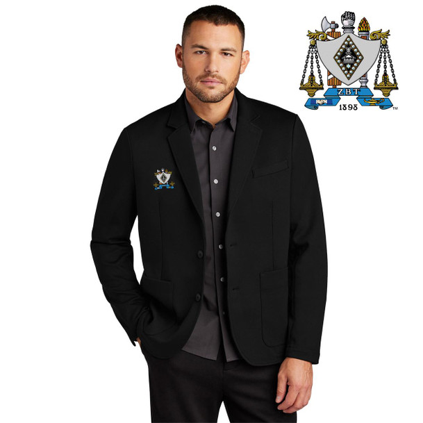  DISCOUNT-Zeta Beta Tau Crest - Shield Blazer 