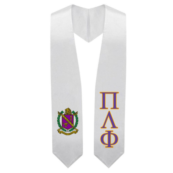  Pi Lambda Phi Super Crest - Shield Graduation Stole 