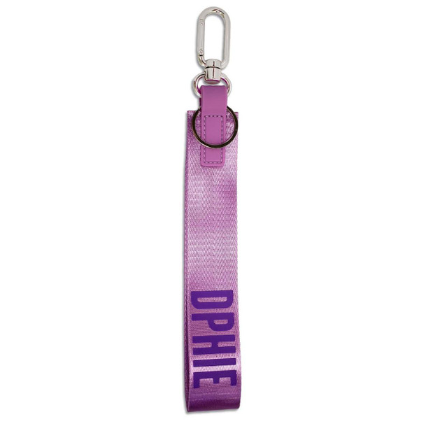 Sorority Shop Delta Phi Epsilon Polyester Strap Keychain 