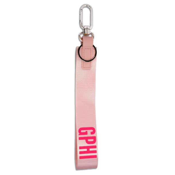 Sorority Shop Gamma Phi Beta Polyester Strap Keychain 