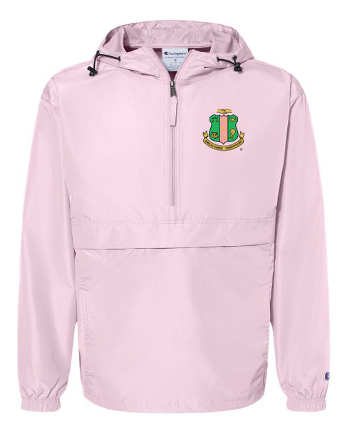 Alpha Kappa Alpha Crest Champion - Packable Anorak Jacket 