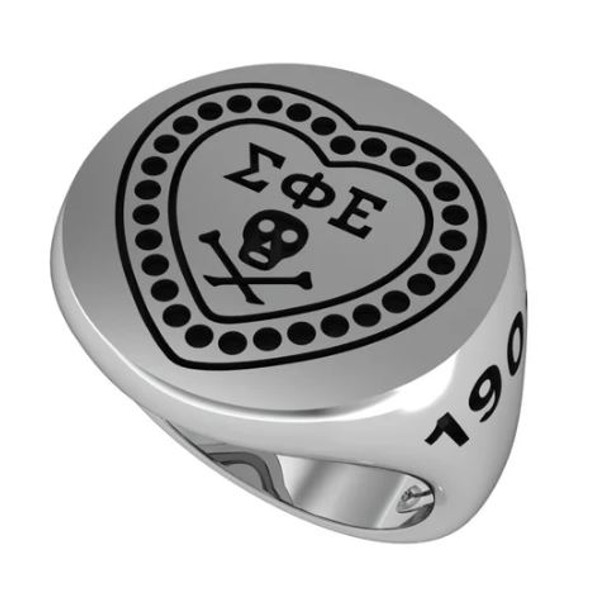 Sigma Phi Epsilon Sterling Silver Ring
