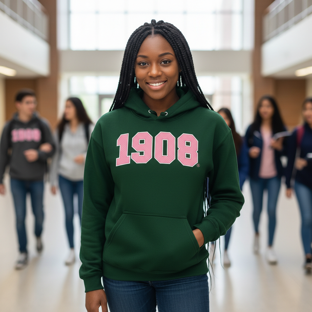 Alpha Kappa Alpha 1908 Hoodie Sweatshirt
