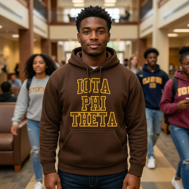 Iota Phi Theta Bold Letter Sweatshirt – Say It With Your Chest. Lead With Your Legacy.