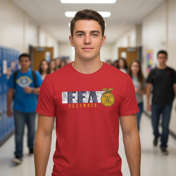 FFA  Stripe - National FFA Organization State T-Shirt