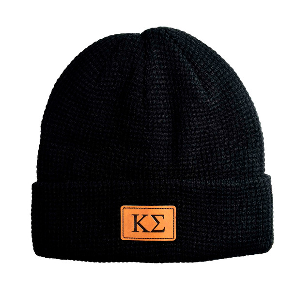 Kappa Sigma Beanie Hat - Winter Hat -Greek Patch