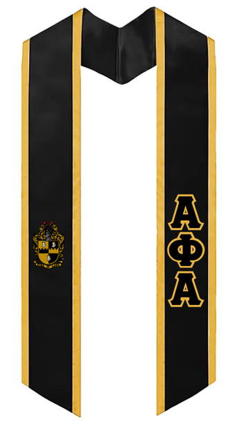 Alpha Phi Alpha Two Sided Graduation Stole