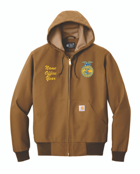 FFA - National FFA Organization Carhartt® Thermal-Lined Duck Active Jacket