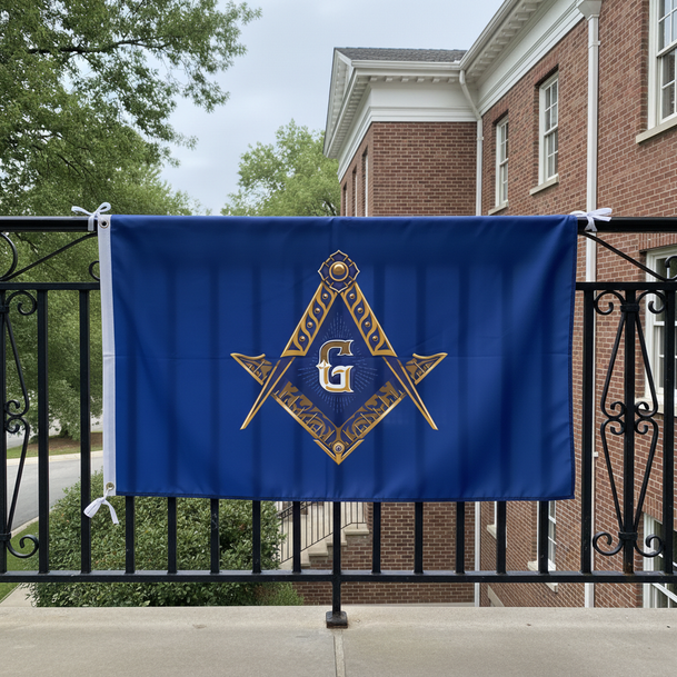 Mason Logo Flag