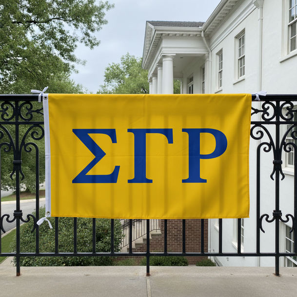 Sigma Gamma Rho Huge Flag (3' x 5')