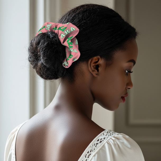 Alpha Kappa Alpha Sorority Scrunchies