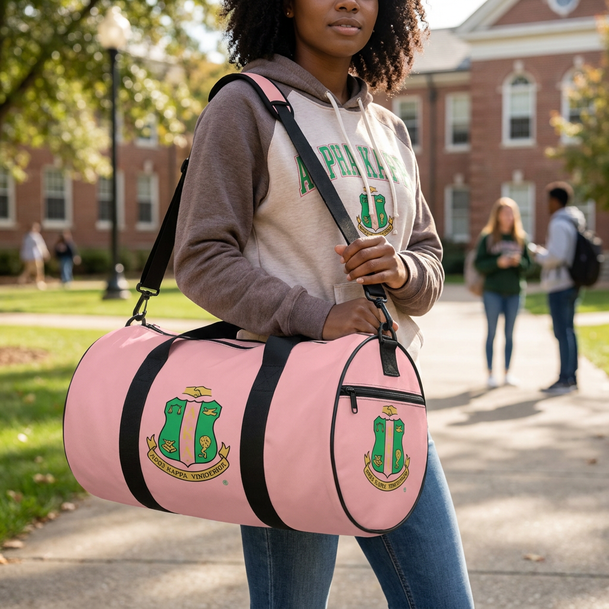 Alpha Kappa Alpha Large Duffle Bag