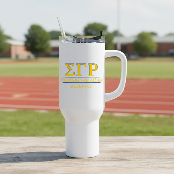 Sigma Gamma Rho Founders 40oz Tumbler
