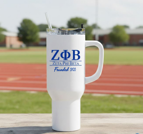 Zeta Phi Beta Founders 40oz Tumbler