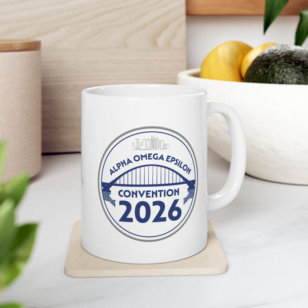 Alpha Omega Epsilon Convention 2026 Coffee Mug