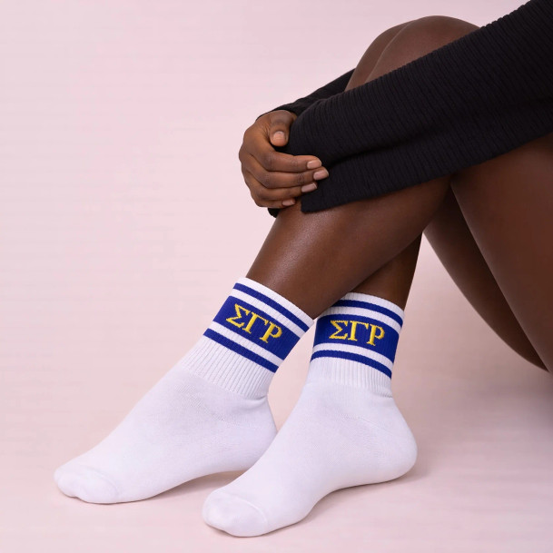 Sigma Gamma Rho Crew Socks