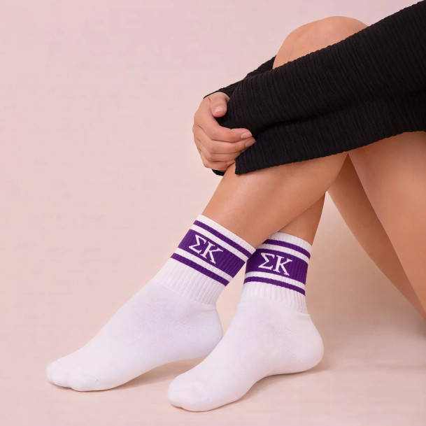 Sigma Kappa Crew Socks