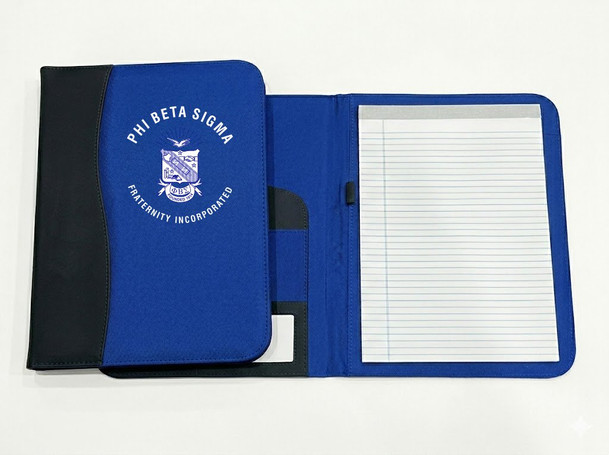 Phi Beta Sigma Royal Blue Padfolio - Closeout