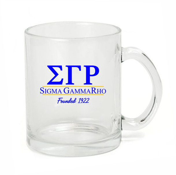 Sigma Gamma Rho Founders Clear Coffee Mugs
