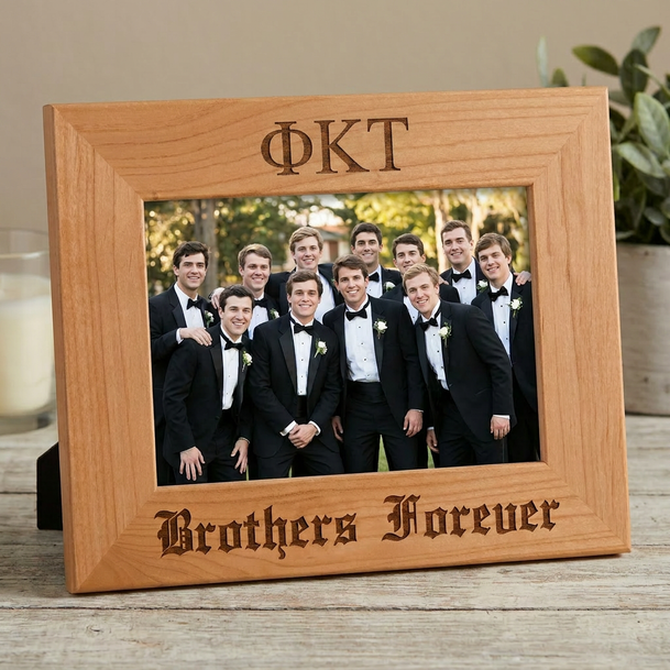 Phi Kappa Tau Wooden Picture Frame