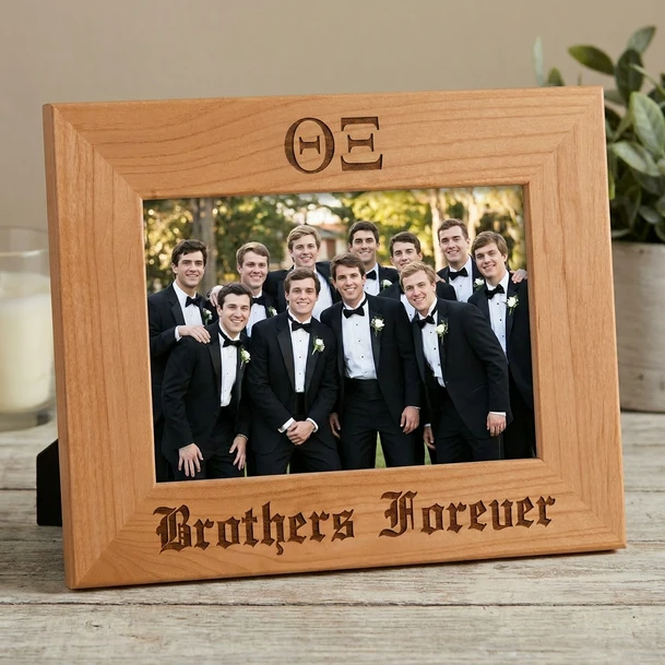 Theta Xi Wooden Picture Frame