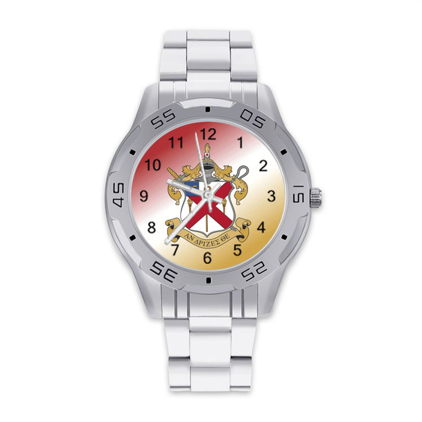 Alpha Chi Rho Stainless Steel Watch - Men's