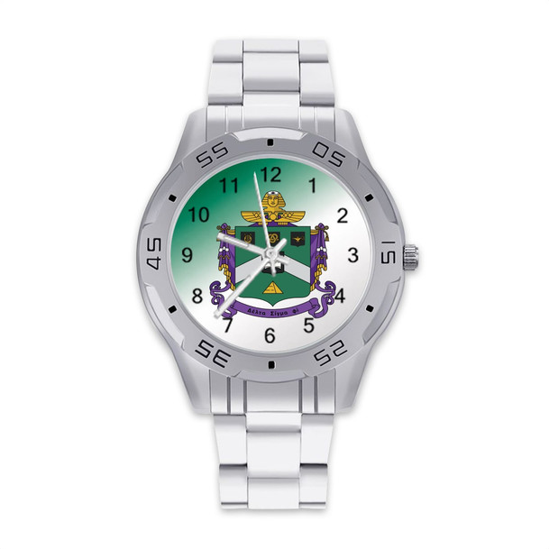 Delta Sigma Phi Stainless Steel Watch - Men's