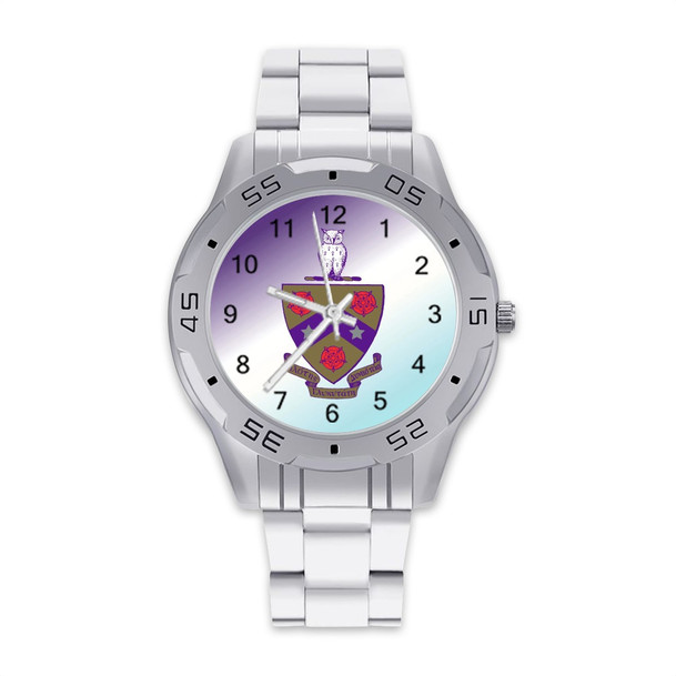 Phi Gamma Delta - FIJI Stainless Steel Watch - Men's