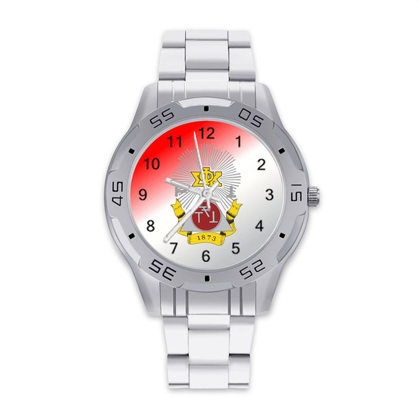 Phi Sigma Kappa Stainless Steel Watch - Men's