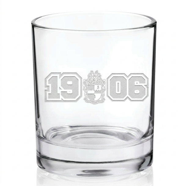 Alpha Phi Alpha 1906 Old Style Glass