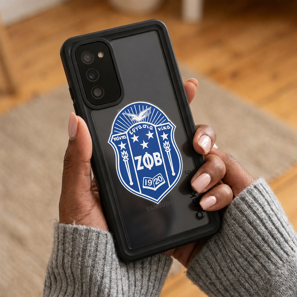 Zeta Phi Beta Acrylic Phone Grip