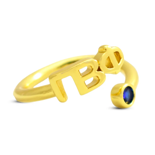 Pi Beta Phi Gemstone Rings