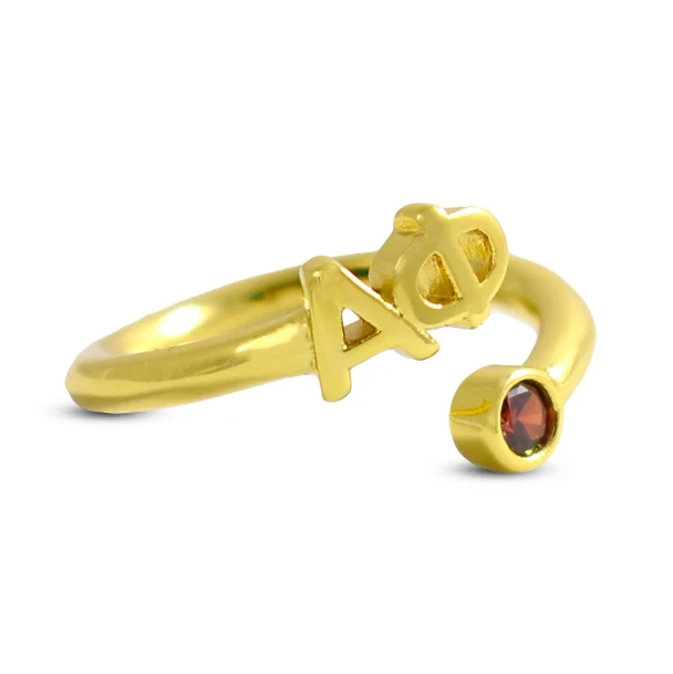 Alpha Phi Gemstone Rings