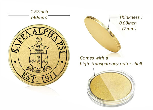 Kappa Alpha Psi Challenge Coin