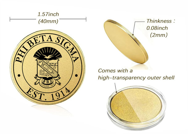Phi Beta Sigma Challenge Coin