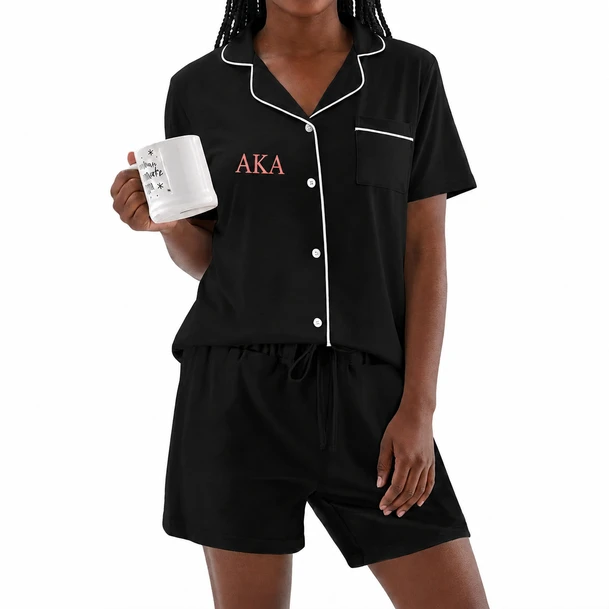 Alpha Kappa Alpha Pajamas Set