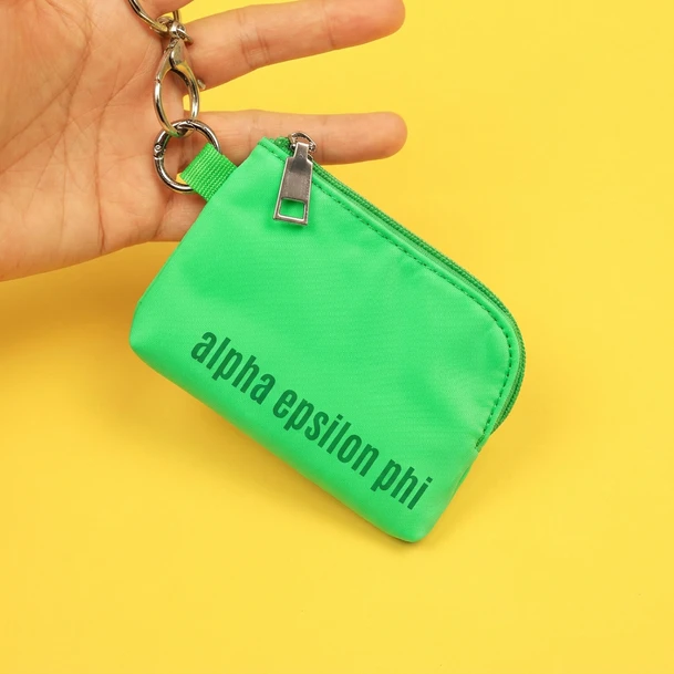 Alpha Epsilon Phi Keyring Wallet