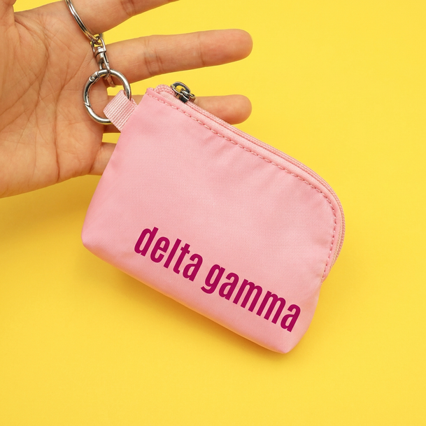 Delta Gamma Keyring Wallet