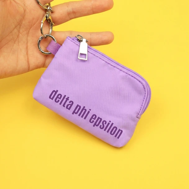 Delta Phi Epsilon Keyring Wallet