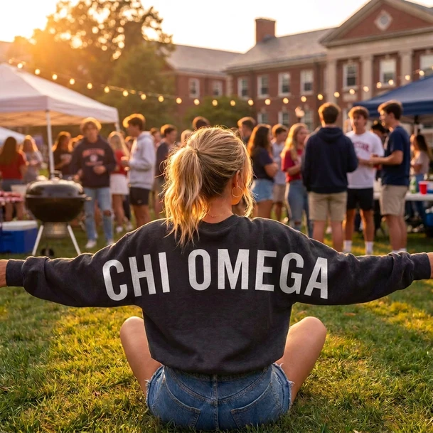 Chi Omega Billboard Sweatshirt
