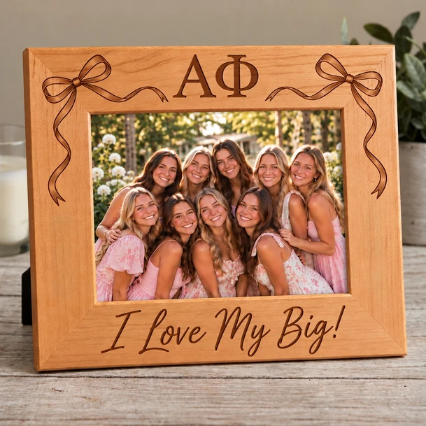 Alpha Phi Big Little Picture Frame