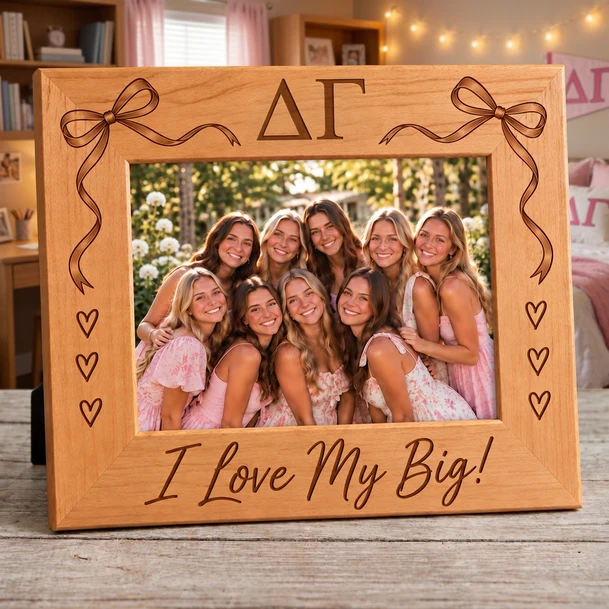 Delta Gamma Big Little Picture Frame