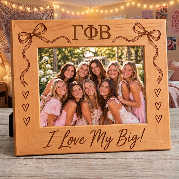 Gamma Phi Beta Big Little Picture Frame