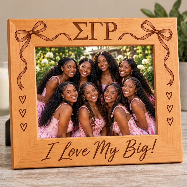 Sigma Gamma Rho Big Little Picture Frame