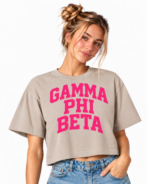 Gamma Phi Beta American Apparel Boxy Tee