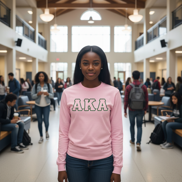 Alpha Kappa Alpha Long Sleeve T-shirts