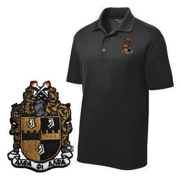 DISCOUNT-Alpha Phi Alpha Emblem Polo