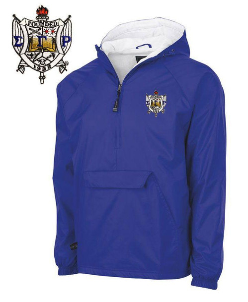  Sigma Gamma Rho Windbreaker Pullover 